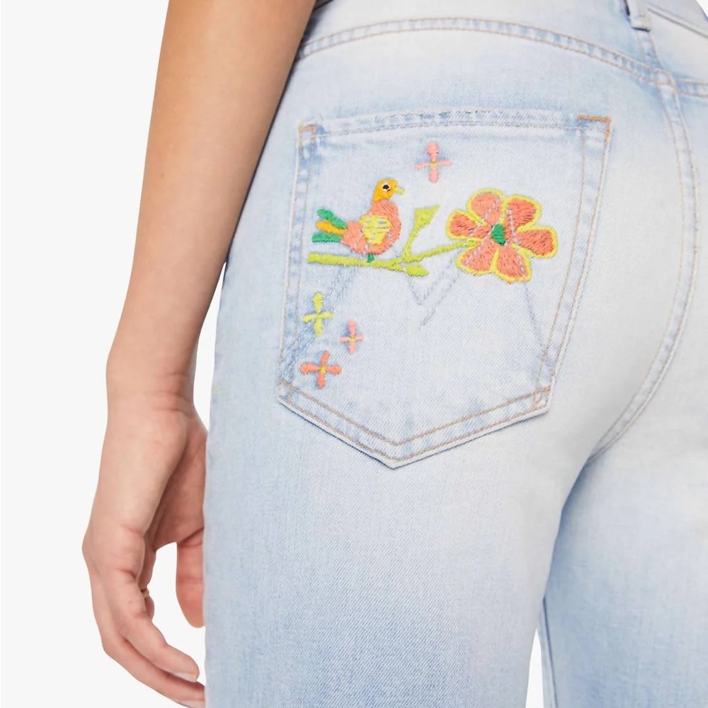 MOTHER The Scooter Ankle Bootcut Jeans - Don't Be a Square